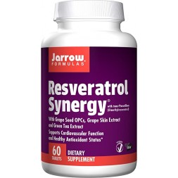 Jarrow Formulas Resveratrol Synergy - 60 Tabletten