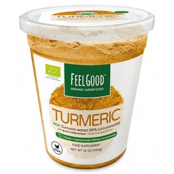 Kurkuma Mit Curcumin-Extrakt 453g (Feel Good Organic Superfoods)