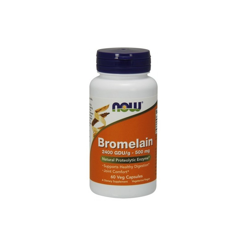 NOW Foods - Bromelain 500mg - 60 vcaps