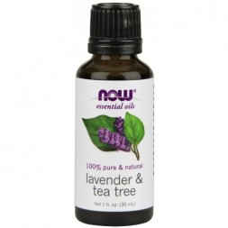 NOW Foods - Essential Oil Lavender & Tea Tree Oil - 30 ml.