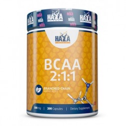 Haya Labs - BCAA 2:1:1 500mg - 200 caps