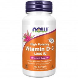 Vitamina D3 1000 UI - 360 gel morbidi