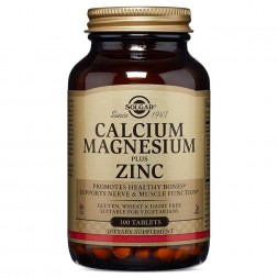 Solgar Calcium Magnésium Plus Zinc